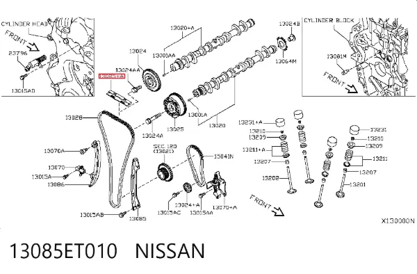  13085ET010 Nissan/Infiniti