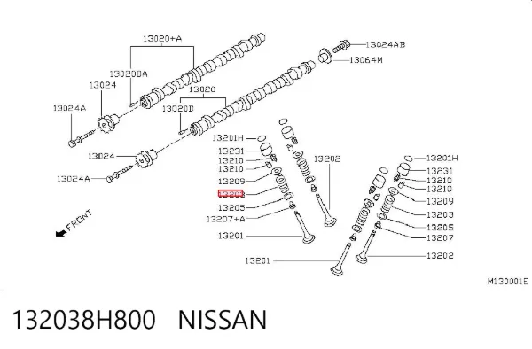  132038H800 Nissan/Infiniti