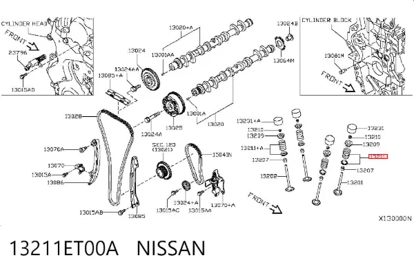  13211ET00A Nissan/Infiniti