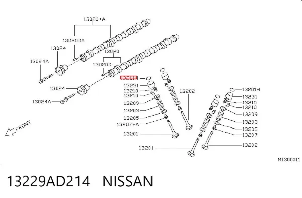  13229AD214 Nissan/Infiniti