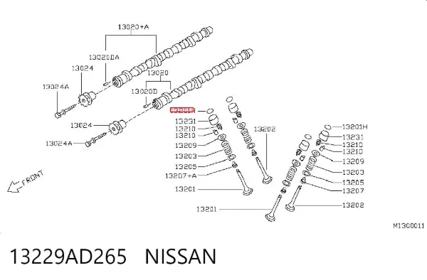  13229AD265 Nissan/Infiniti