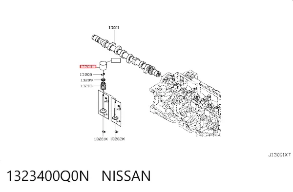  1323400Q0N Nissan/Infiniti