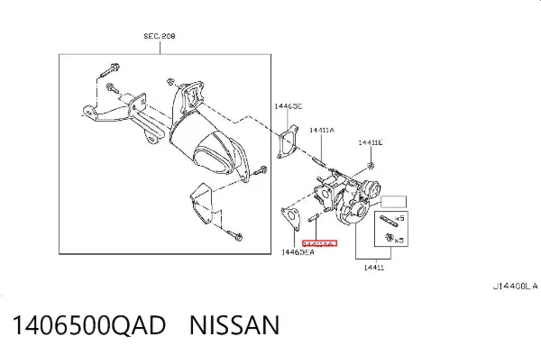  1406500QAD Nissan/Infiniti