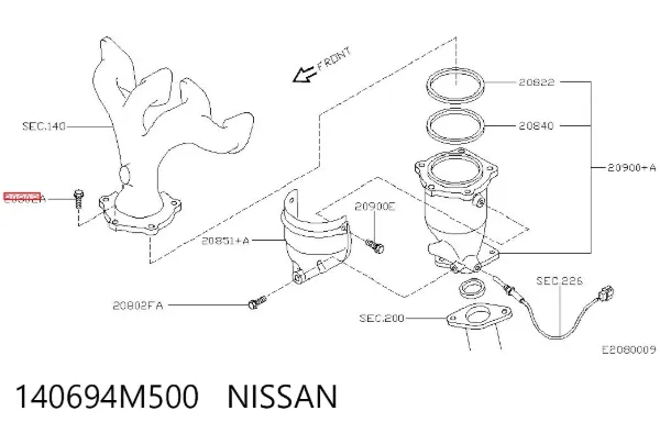  140694M500 Nissan/Infiniti