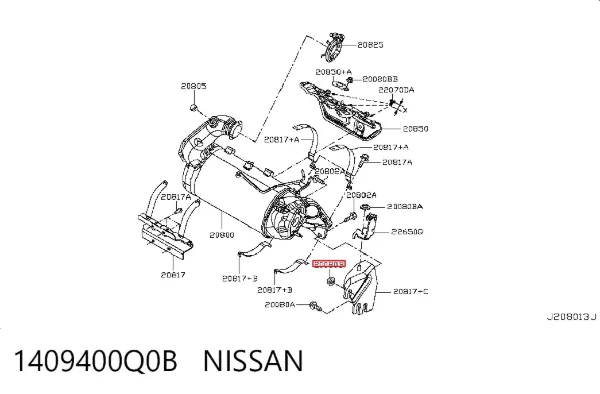 1409400Q0B Nissan/Infiniti