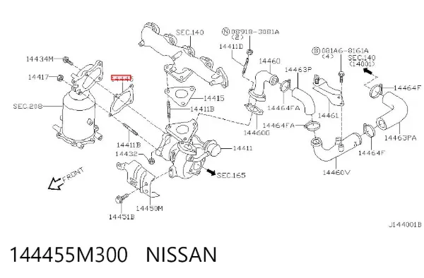  144455M300 Nissan/Infiniti