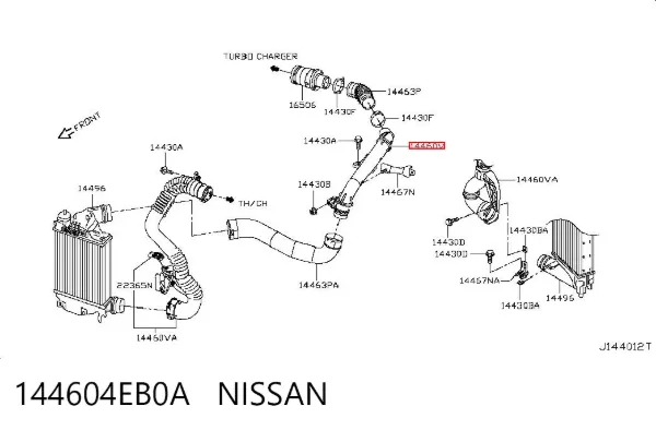  144604EB0A Nissan/Infiniti