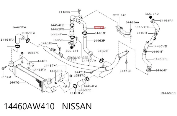  14460AW410 Nissan/Infiniti