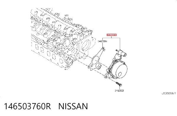 Bomba de vacío 146503760R Nissan/Infiniti