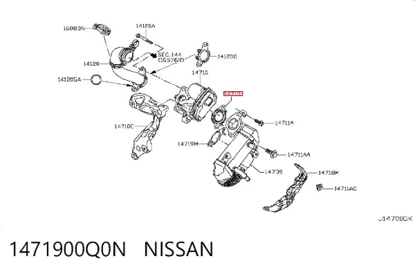  1471900Q0N Nissan/Infiniti