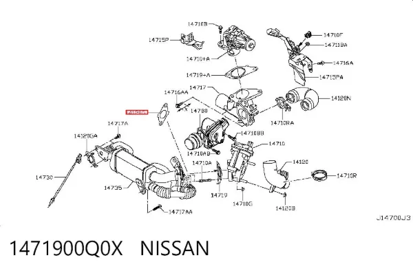  1471900Q0X Nissan/Infiniti