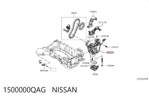 Bomba De Aceite Nissan Navara NP300 IV
