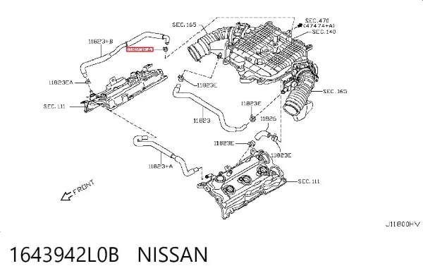  1643942L0B Nissan/Infiniti