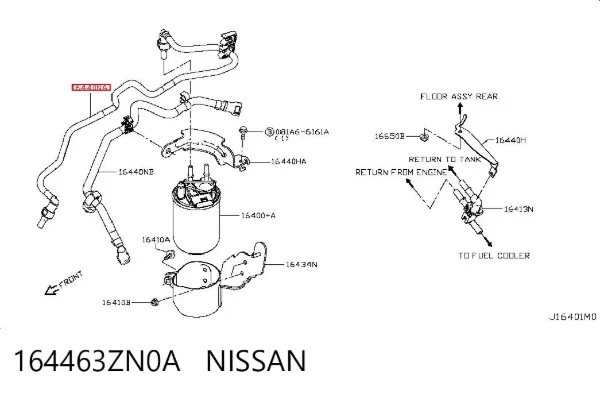  164463ZN0A Nissan/Infiniti