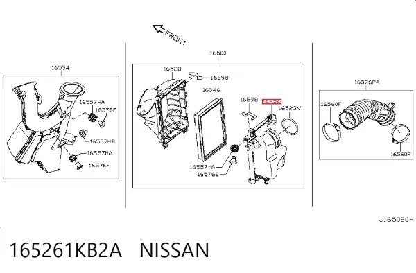  165261KB2A Nissan/Infiniti