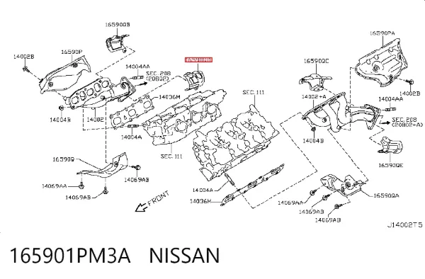  165901PM3A Nissan/Infiniti