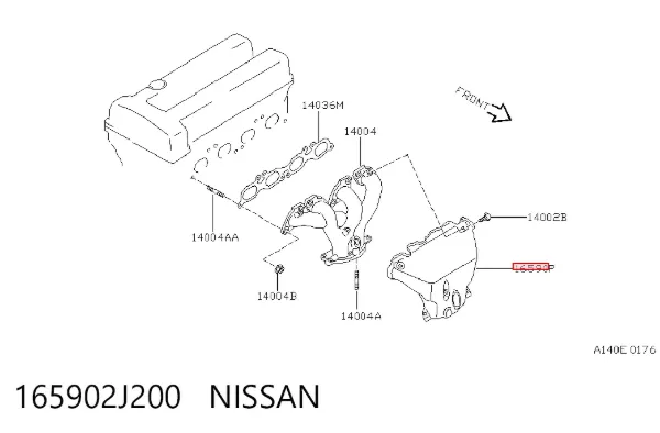  165902J200 Nissan/Infiniti