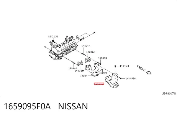  1659095F0A Nissan/Infiniti