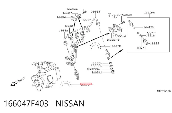  166047F403 Nissan/Infiniti