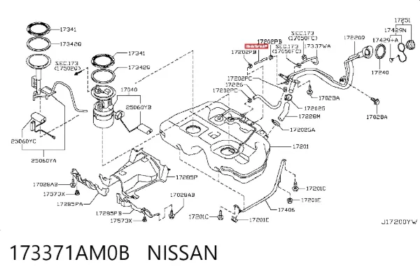  173371AM0B Nissan/Infiniti
