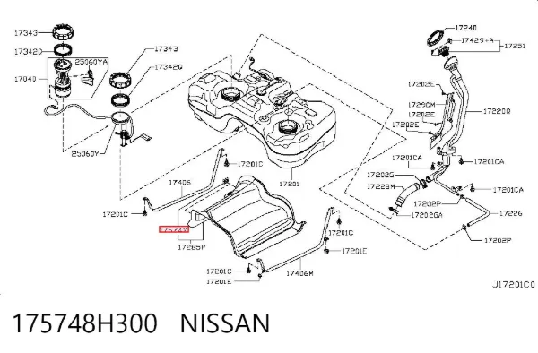 175748H300 Nissan/Infiniti