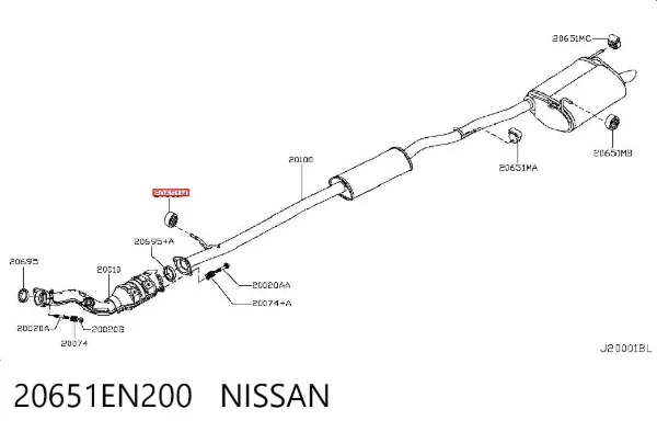  20651EN200 Nissan/Infiniti