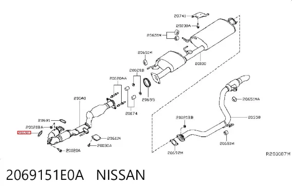  2069151E0A Nissan/Infiniti