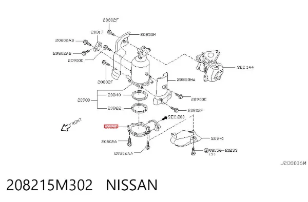  208215M302 Nissan/Infiniti
