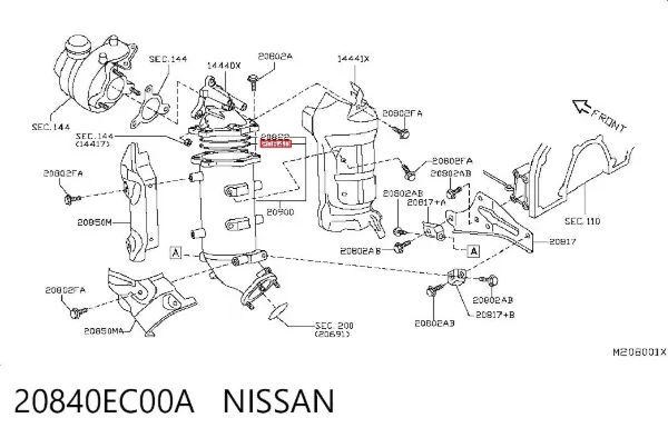  20840EC00A Nissan/Infiniti