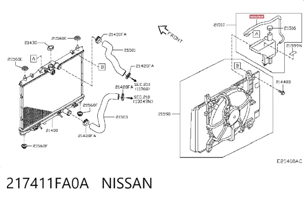  217411FA0A Nissan/Infiniti