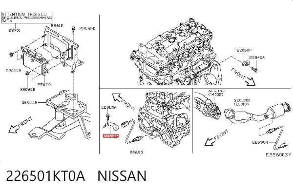  226501KT0A Nissan/Infiniti