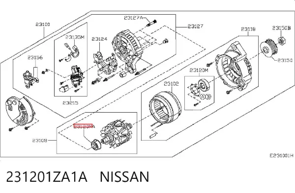  231201ZA1A Nissan/Infiniti