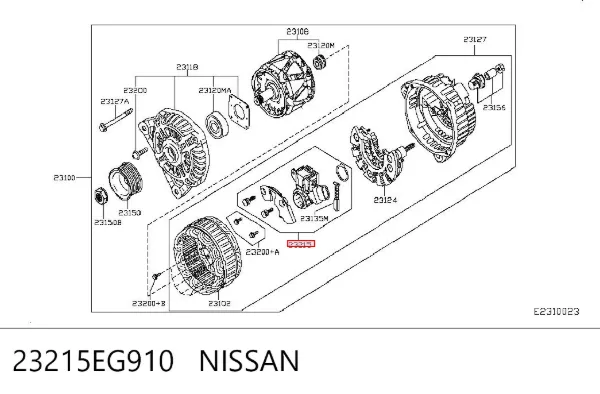 Regulador 23215EG910 Nissan/Infiniti