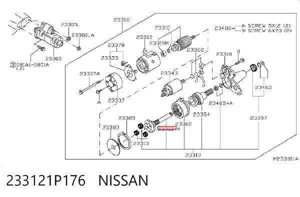  233121P176 Nissan/Infiniti