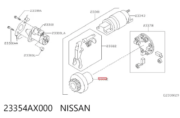 Bendix 23354AX000 Nissan/Infiniti