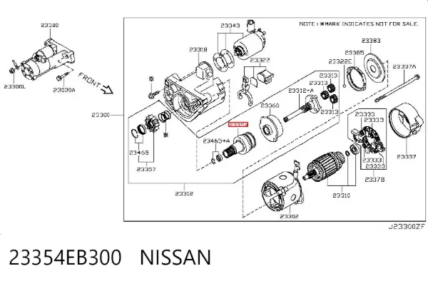 Bendix 23354EB300 Nissan/Infiniti