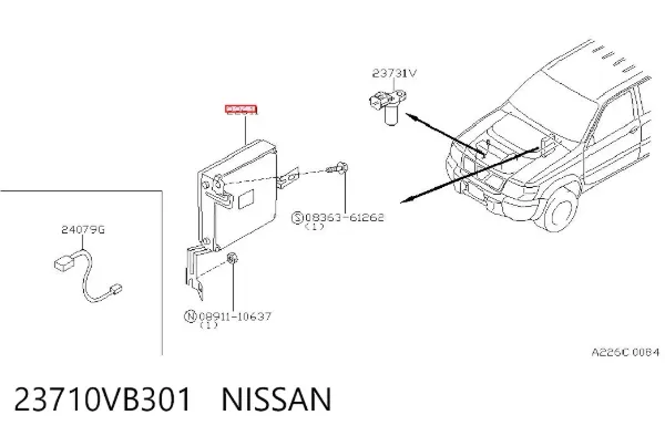 ECU 23710VB301 Nissan/Infiniti