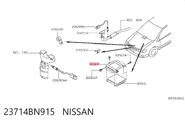  23714BN915 Nissan/Infiniti