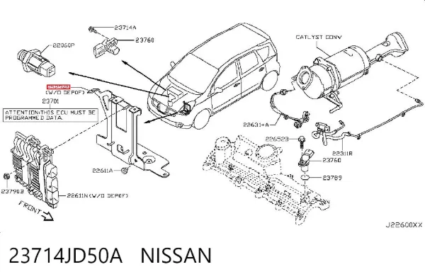  23714JD50A Nissan/Infiniti