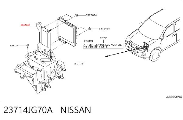  23714JG70A Nissan/Infiniti