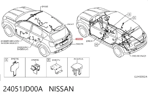 24051JD00A Nissan/Infiniti