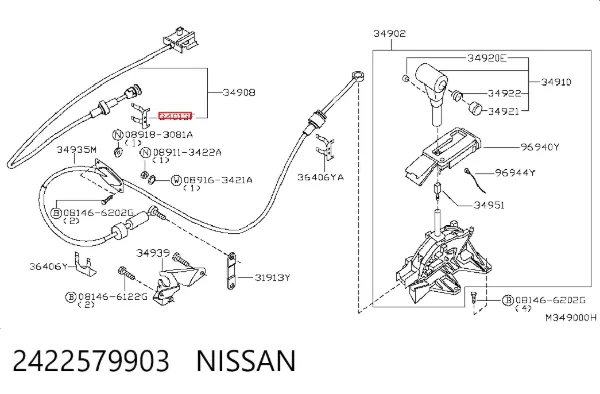  2422579903 Nissan/Infiniti