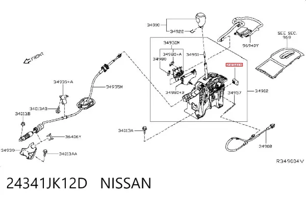  24341JK12D Nissan/Infiniti
