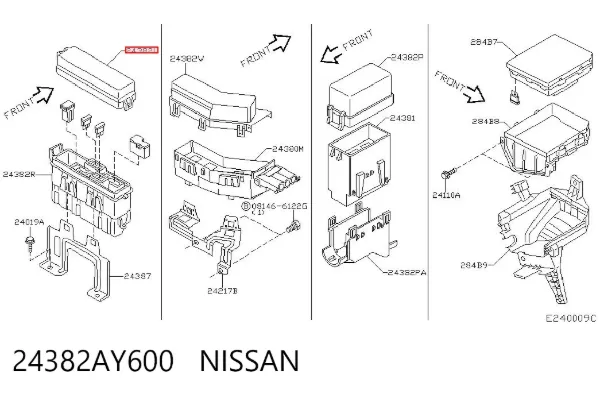  24382AY600 Nissan/Infiniti