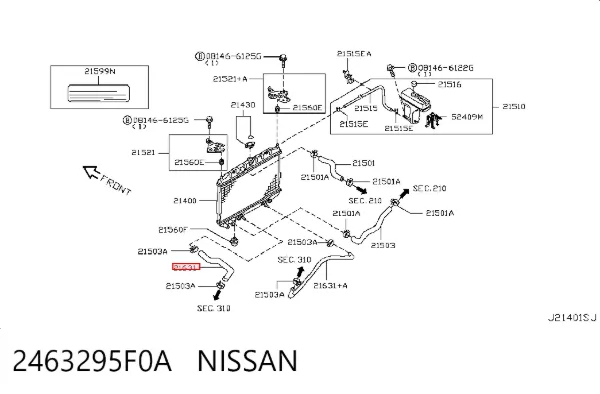  2463295F0A Nissan/Infiniti