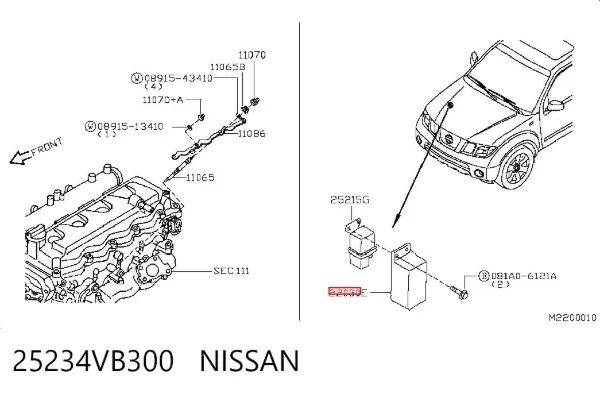  25234VB300 Nissan/Infiniti