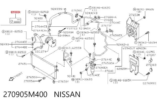  270905M400 Nissan/Infiniti