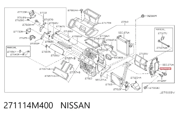  271114M400 Nissan/Infiniti