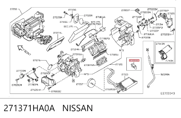  271371HA0A Nissan/Infiniti