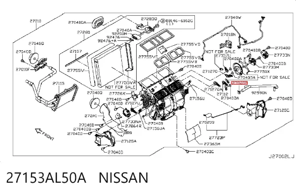  27153AL50A Nissan/Infiniti